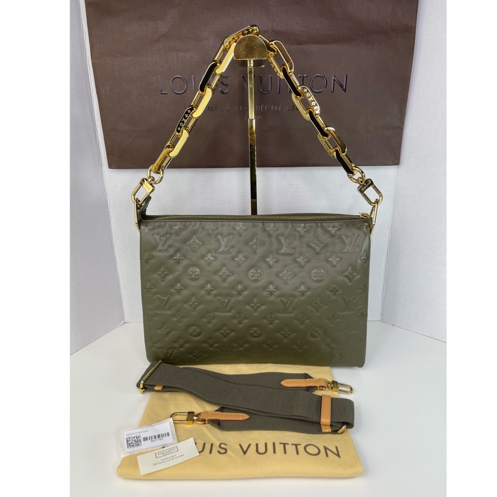 Khaki COUSSIN MM Louis Vuitton